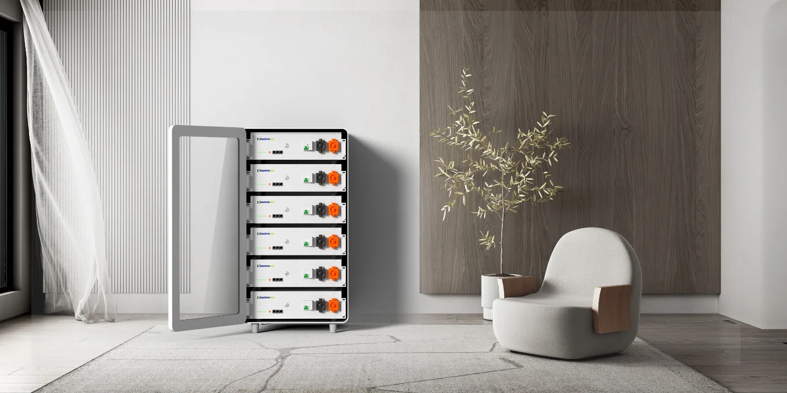 Hanchu 5.12kW 100Ah - S Rack Mount Battery - Image 4