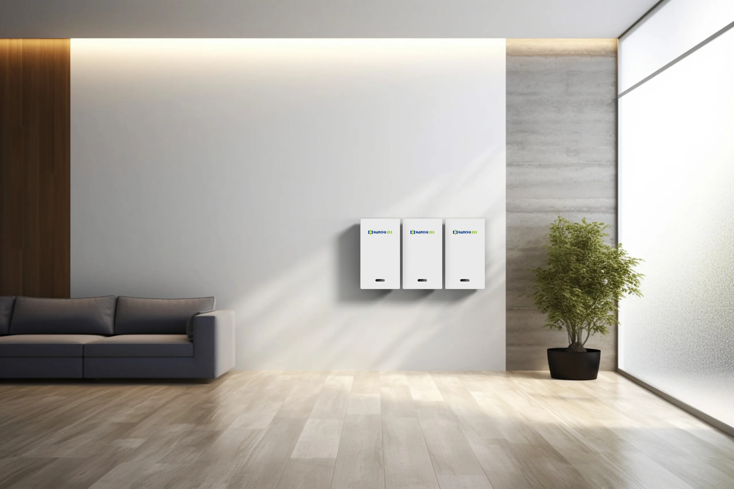 Hanchu 5.12kW 100Ah - Wall Mount Battery - Image 2