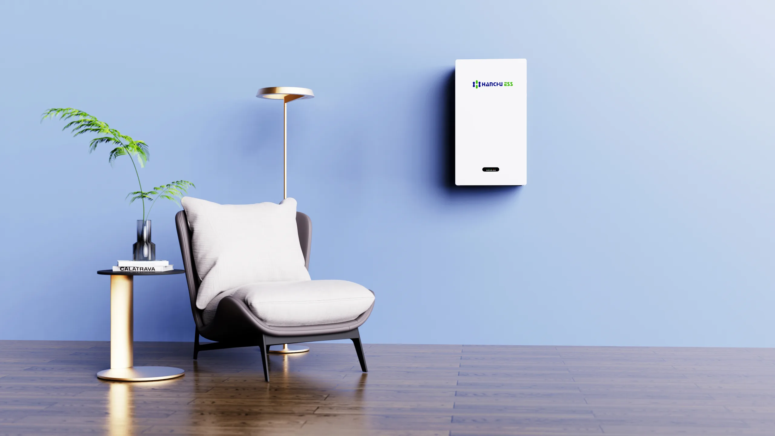 Hanchu 5.12kW 100Ah - Wall Mount Battery - Image 3