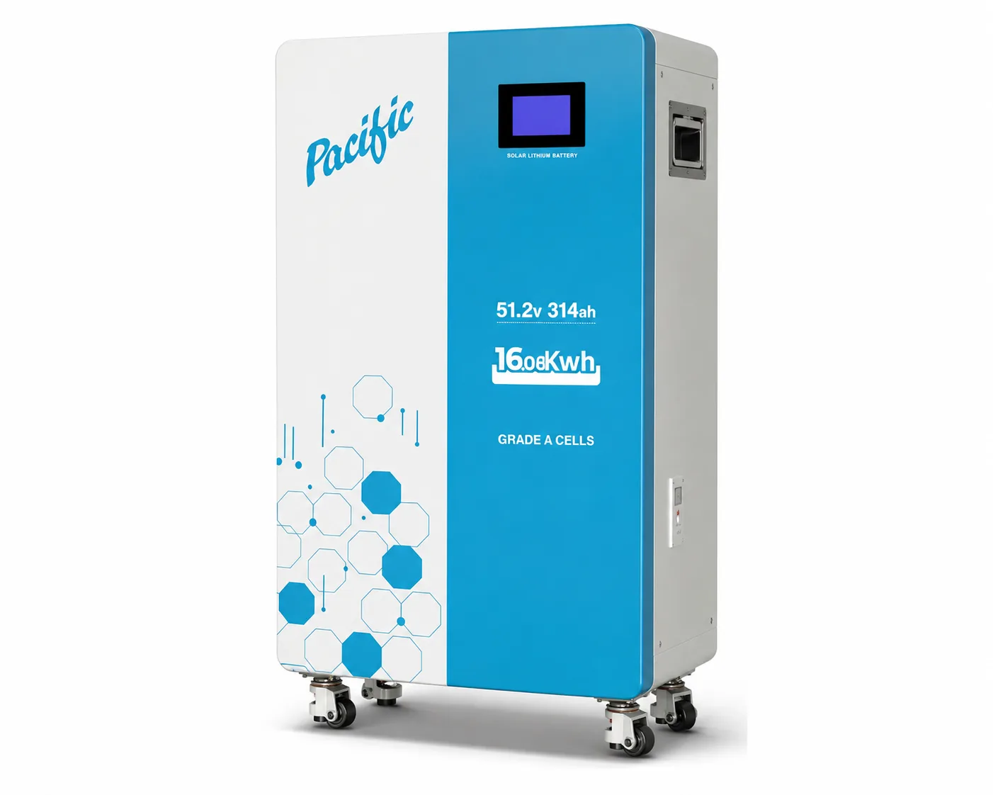 Pacific 16.06Kw 300Ah 51.2V LiFe-Po4 Solar Battery